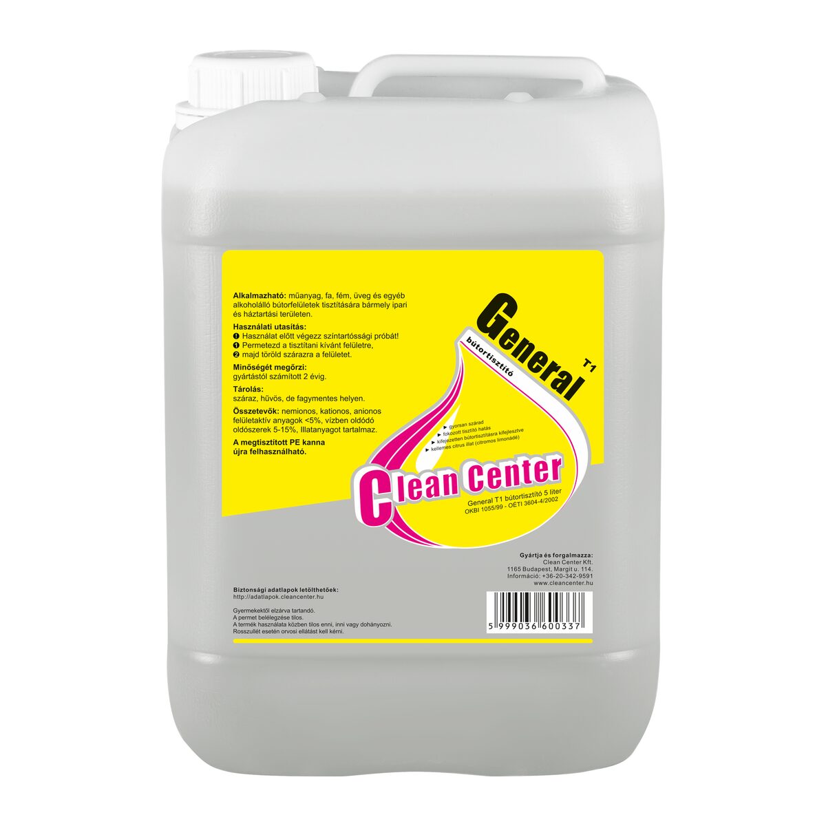 General T1 bútortisztító 5 liter