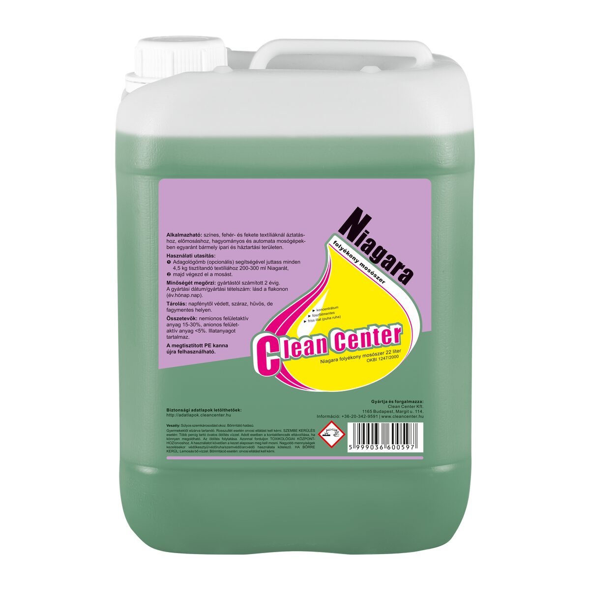 Niagara folyékony mosószer 5 liter