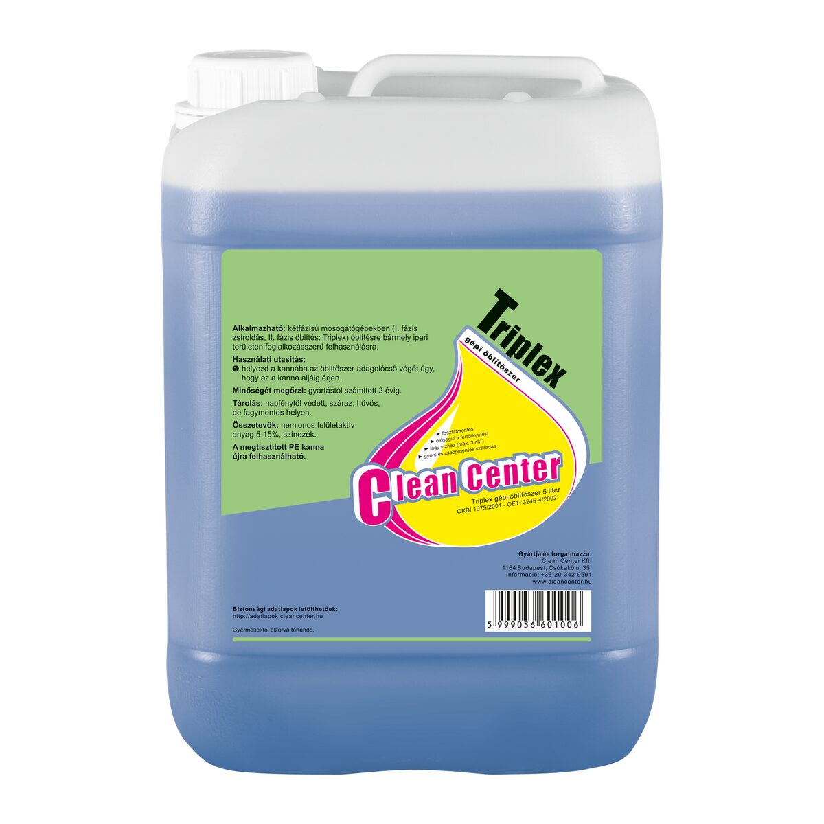 Triplex gépi öblítőszer 5 liter