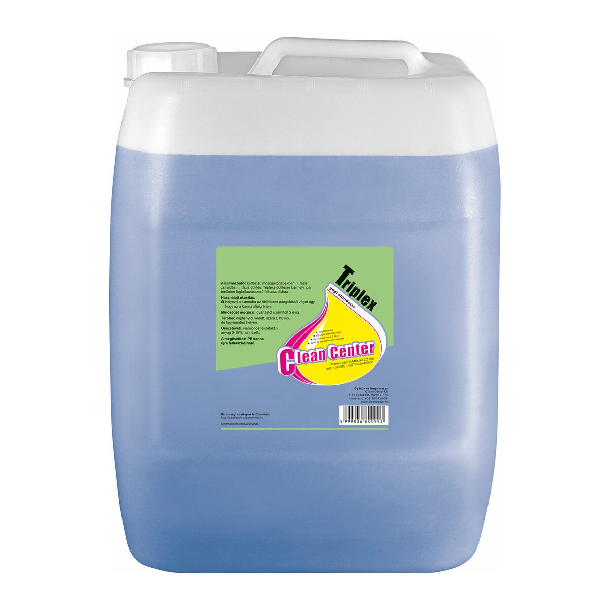 Triplex gépi öblítőszer 22 liter
